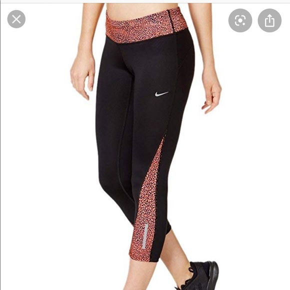 Nike Pants - Nike womens dri fit 2.0 running Capri tights Sz SM